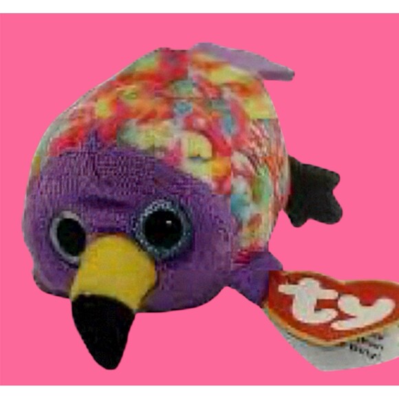 Beanie Babies Other - GILDA FLAMINGO Teenie Teeny Beanie Babies TY Collectible Plush Toy #9 NEW 2019
